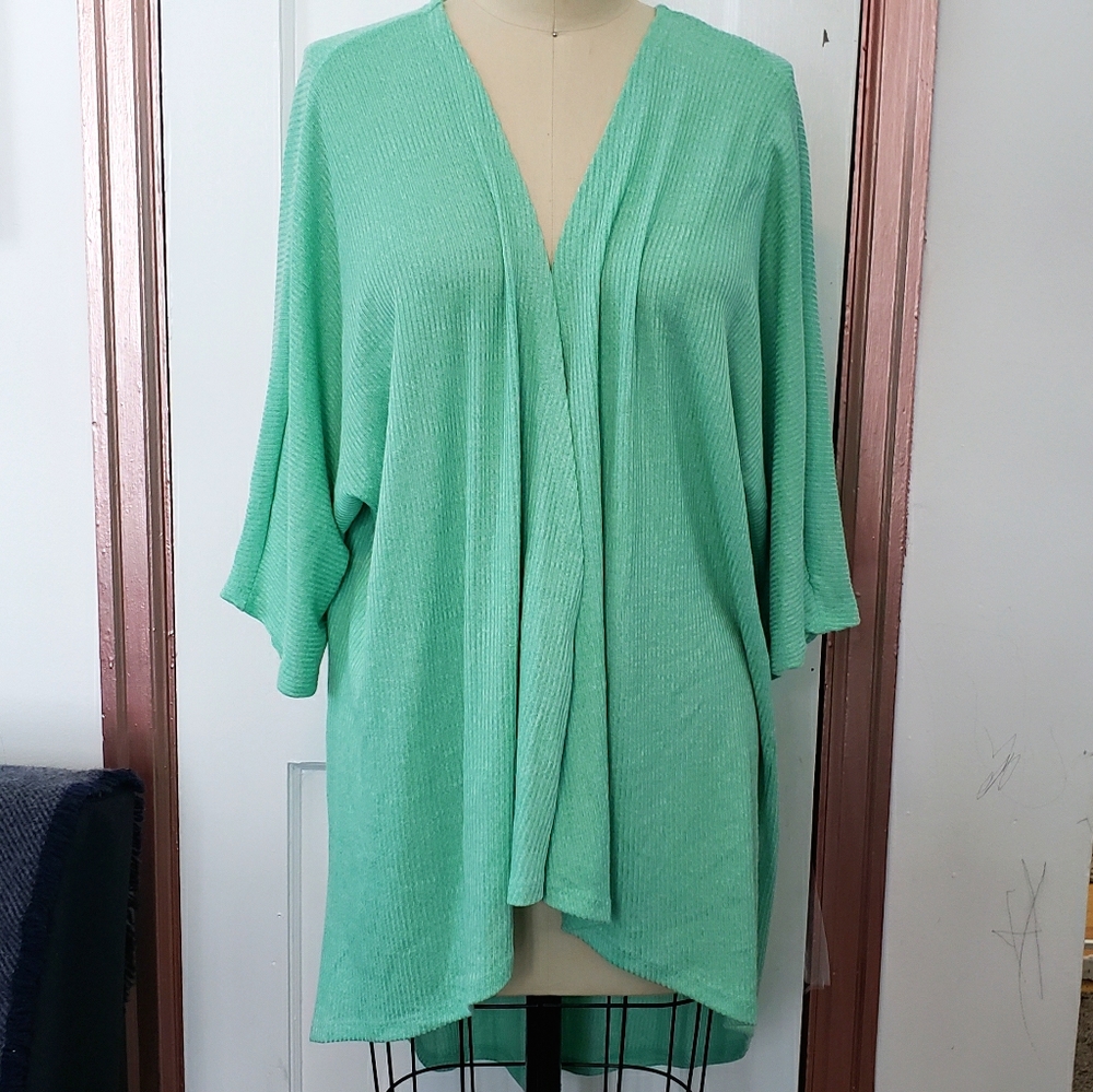 Lularoe NWOT Mint Green Kimono Cardigan Top